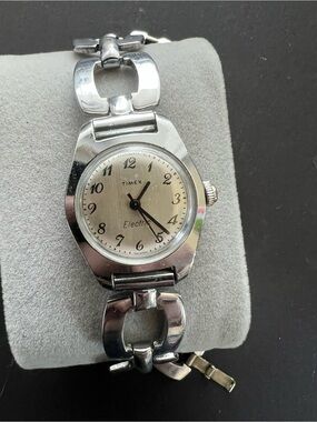 Timex Silver-Tone Bracelet Electric Ladies Watch